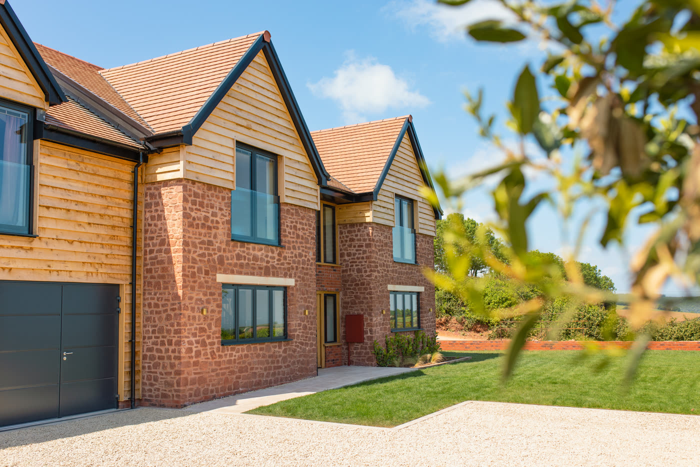 New-build family home at Lydeard St Lawrence by Huntworth Developments